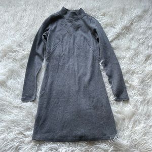 Everlane Grey Long Sleeve Dress